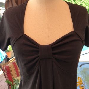 Super soft black cotton with stretch top from Loft size L